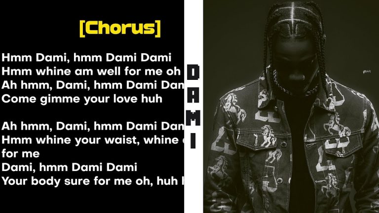 Cover Art For Dami Lyrics by SantyXmood