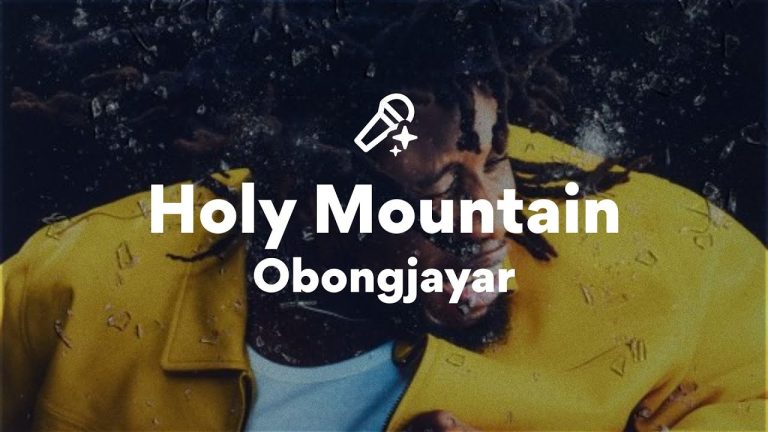 Cover Art For Holy Mountain Lyrics by Obongjayar