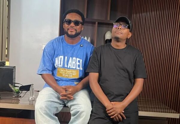 Cover Art For Khaya Mthethwa in studio with Nigerian gospel singer Tim Godfrey