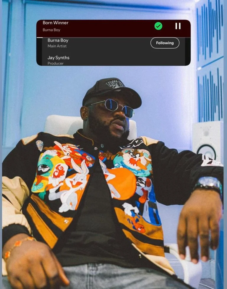 Cover Art For Burna Boy – Born Winner
