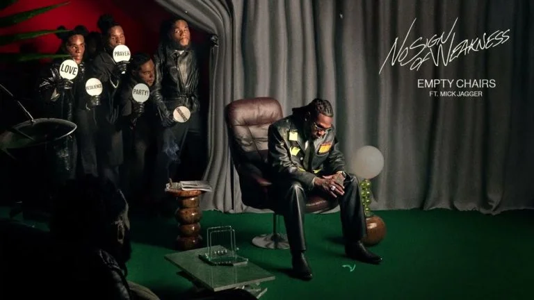 Cover Art For Burna Boy – Empty Chairs Ft. Mick Jagger