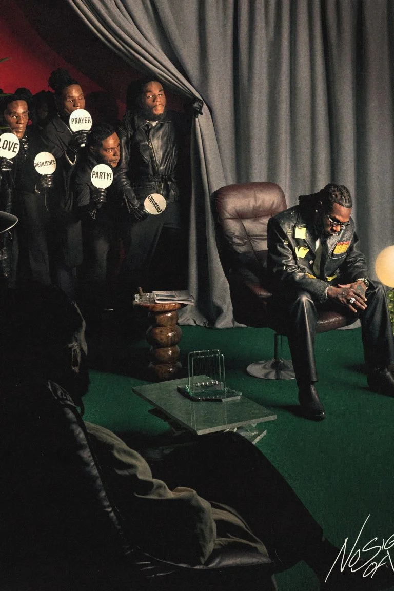 Cover Art For Burna Boy – No Sign Of Weakness