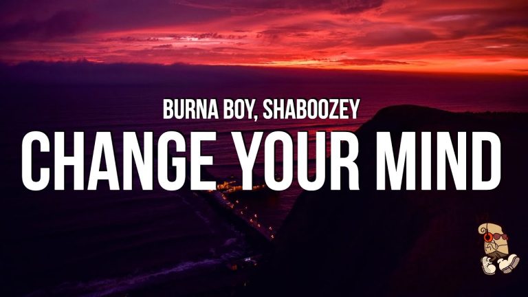 Cover Art For Change Your Mind Lyrics by Burna Boy Feat. Shaboozey