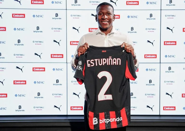 Cover Art For Pervis Estupinan leaves Brighton on a permanent deal for AC Milan