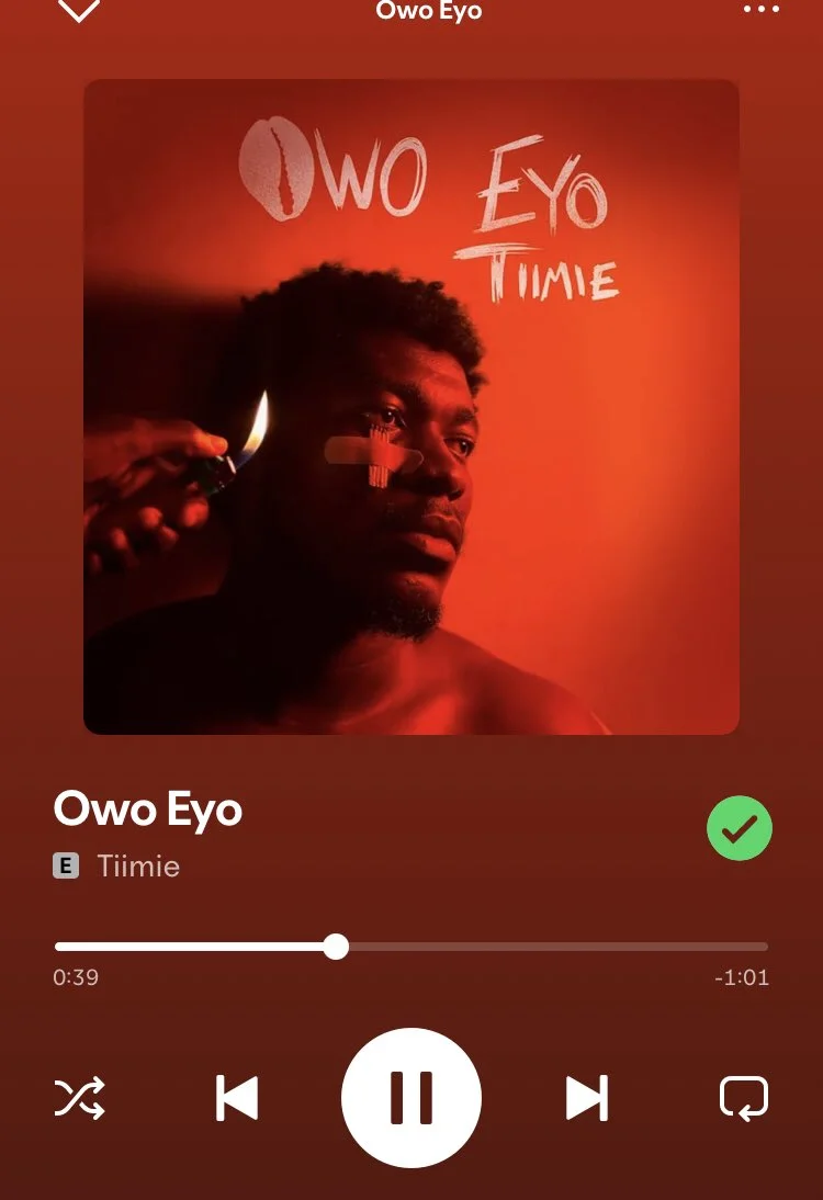 Cover Art For Tiimie – Owo Eyo
