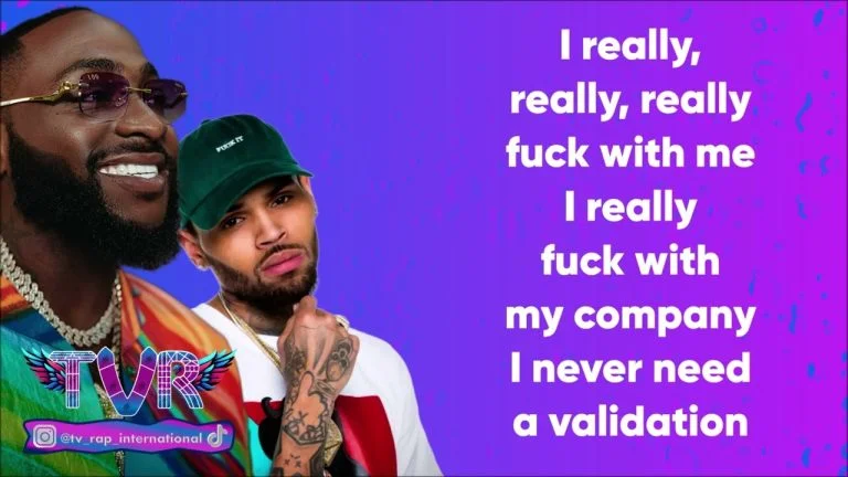Cover Art For Titanium Lyrics by Davido Feat. Chris Brown