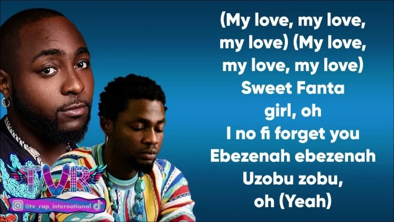 Cover Art For With You Lyrics by Davido Feat. Omah Lay