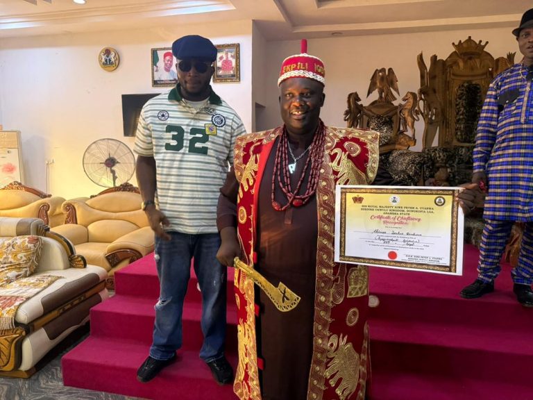 Cover Art For Chief Dr Arowanteje Crowned as the New Eze egwu ekpili igbonine
