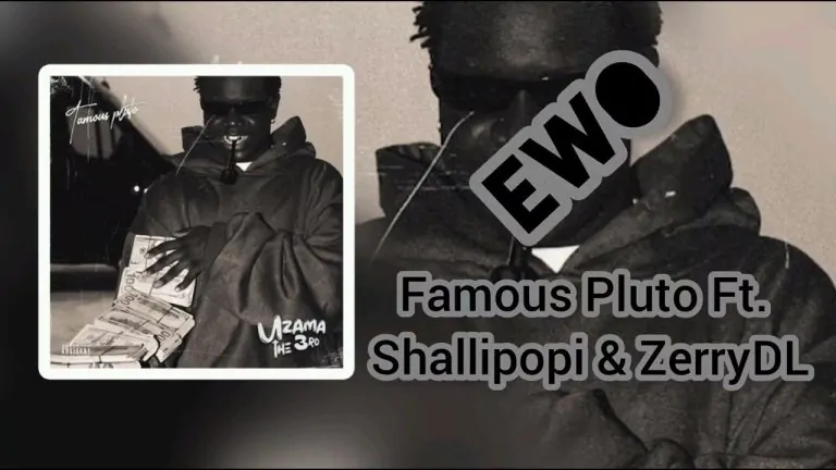 Cover Art For Famous Pluto – Ewo Ft. Shallipopi & Zerrydl